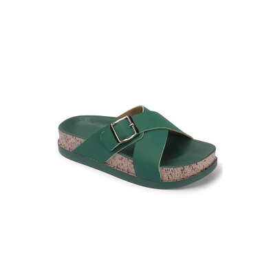 Women Solid Sliders